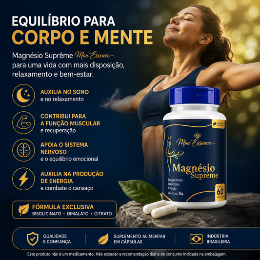 Magnésio Suprême Mon Essence