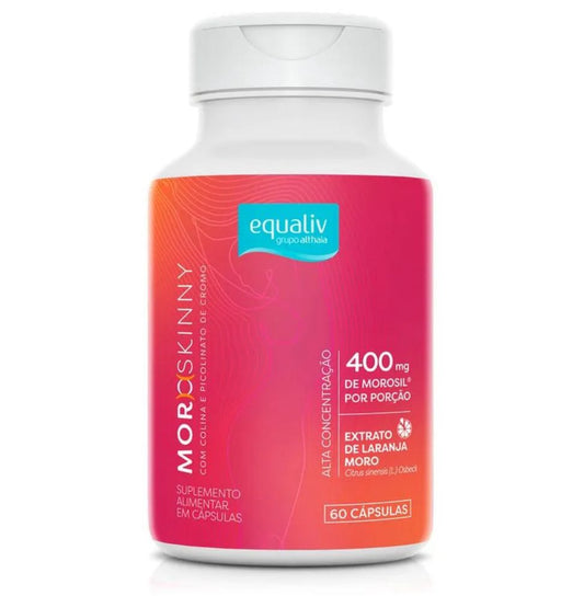 SUPLEMENTO EMAGRECEDOR MORO SKINNY (age na queima da gordura abdominal)60 capsulas