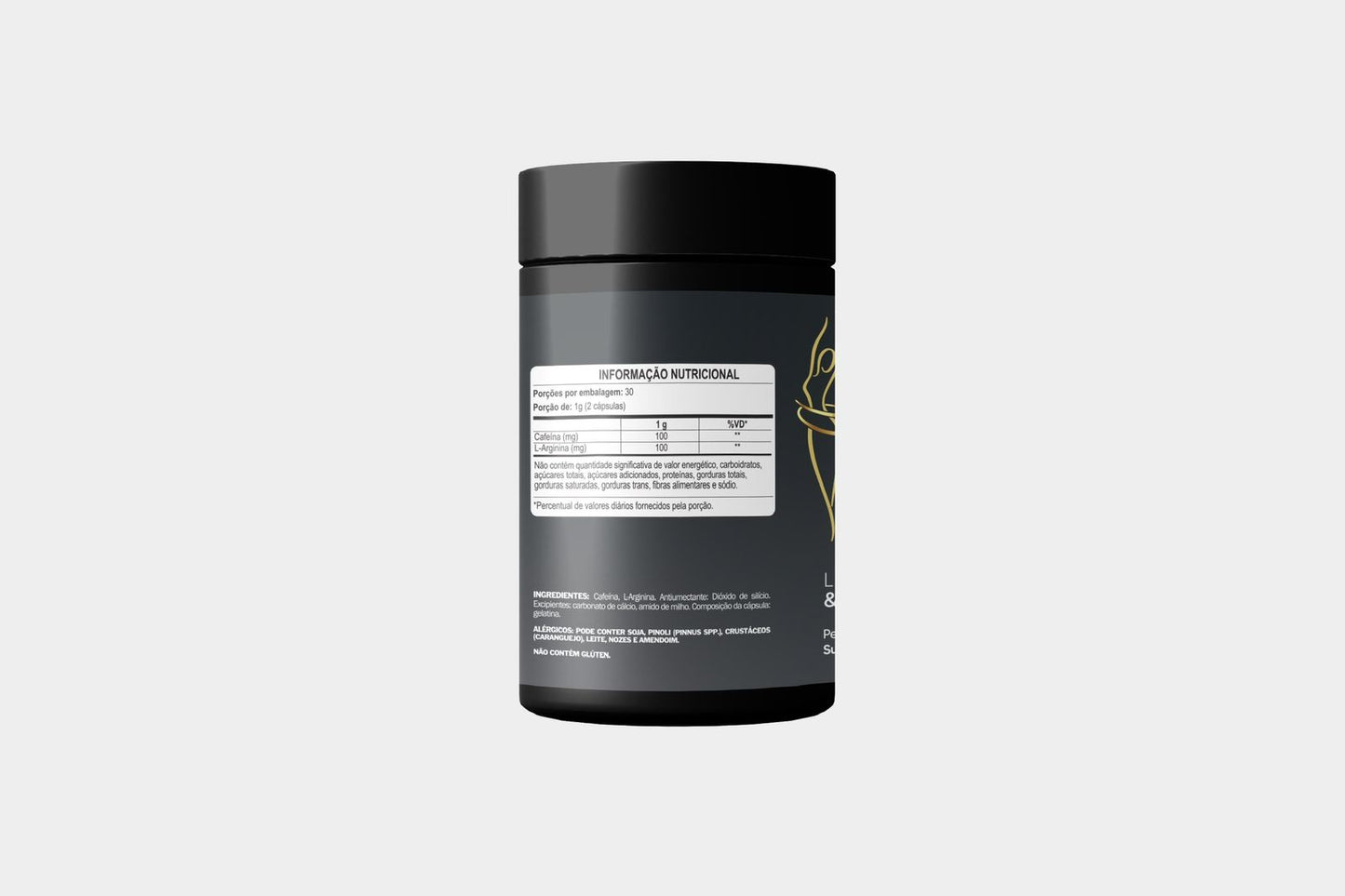 Pré treino Vaillance Pure Capsulas 60un. 30g