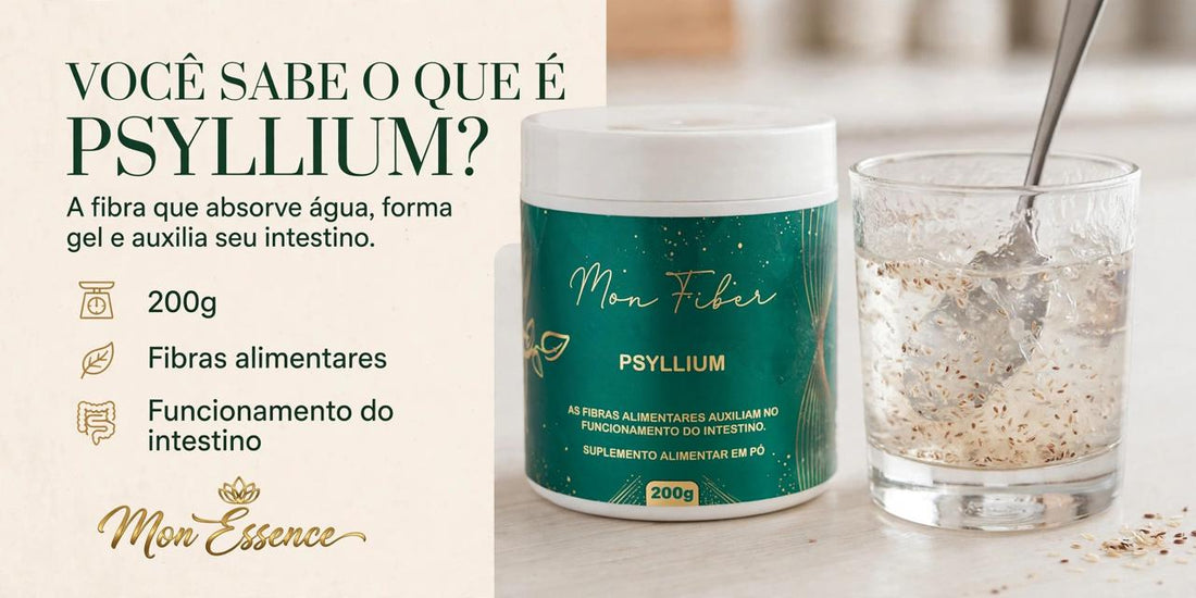 Você sabe o que é Psyllium? 🌿 Conheça a fibra que forma gel e auxilia seu intestino 💫
