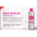 Água Micelar Rosa Mosqueta Soul 250ml – Ação Demaquilante, Purifica e Hidrata
