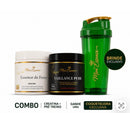 Combo Creatina + Pré Treino Ganhe Coqueteleira