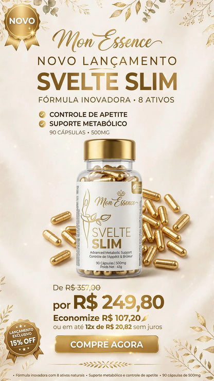 EMAGRECEDOR SVELTE SLIM 90 CAPSULAS