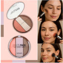 Paleta Multi Face 3 em 1 Vivai