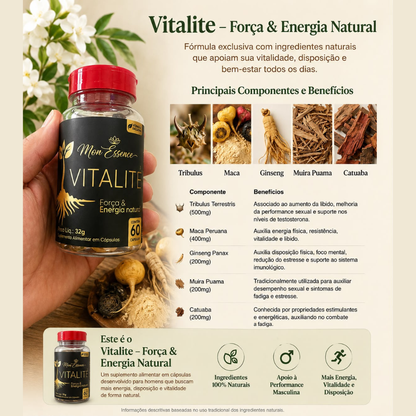 Vitalite Força & Energia Natural