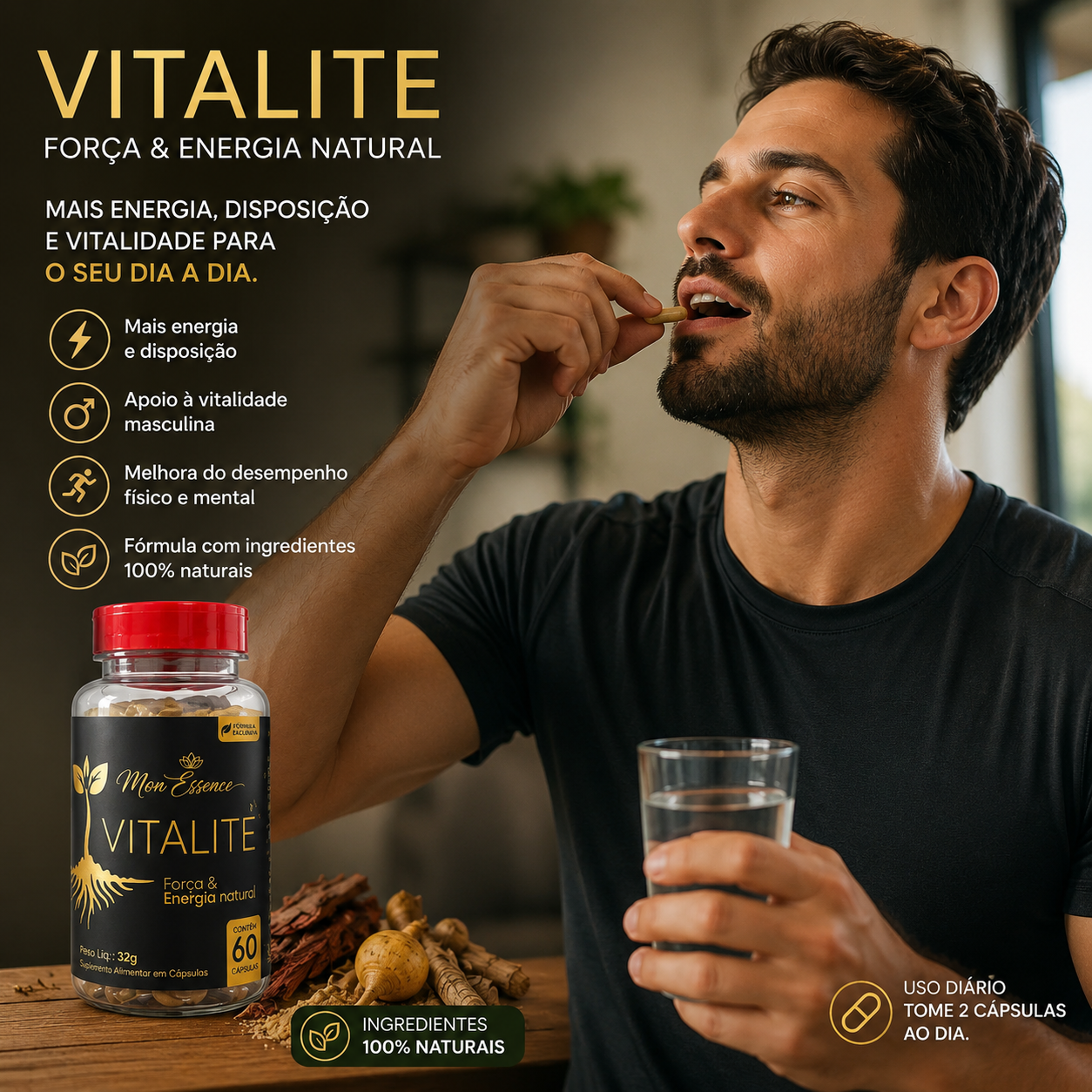 Vitalite Força & Energia Natural
